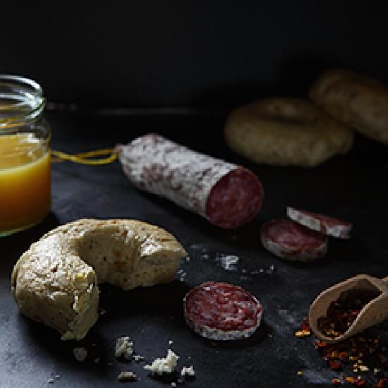Rezeptbild: Homemade Vollkorn Frühstücks Bagels
