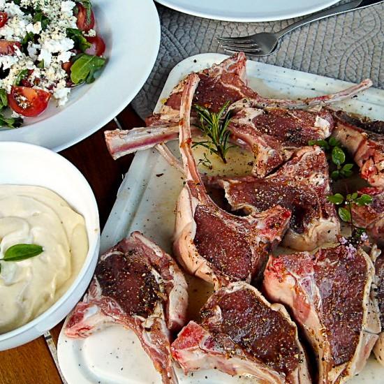 Rezeptbild: Lammkotelett vom Grill