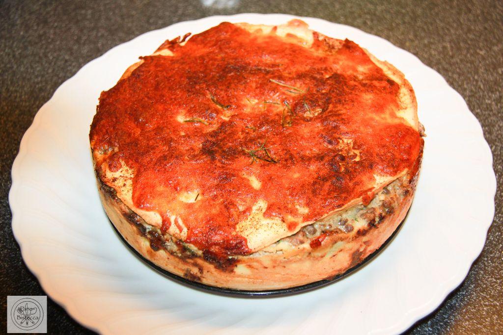 Rezeptbild: Crepe Fleischkuchen