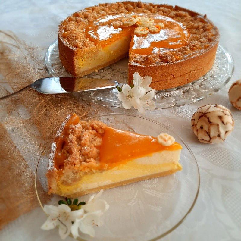 Rezeptbild: Käsekuchen Schoko mit Streuseln
