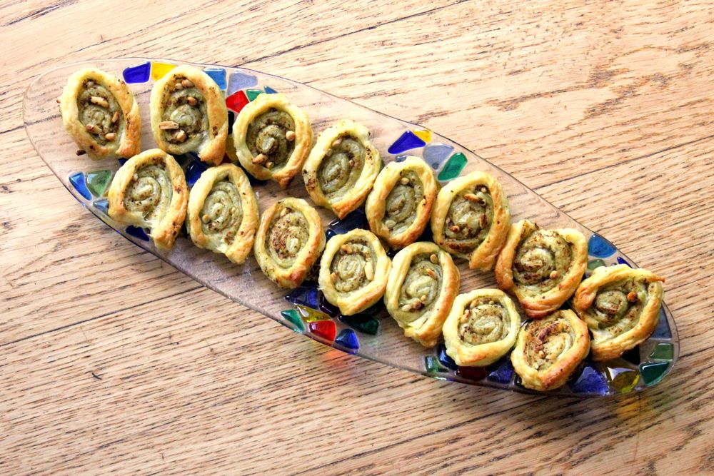 Rezeptbild: Pesto-Schnecken