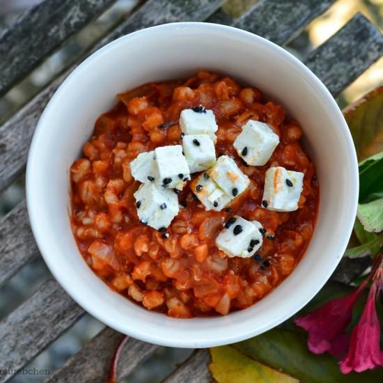 Rezeptbild: Graupenrisotto