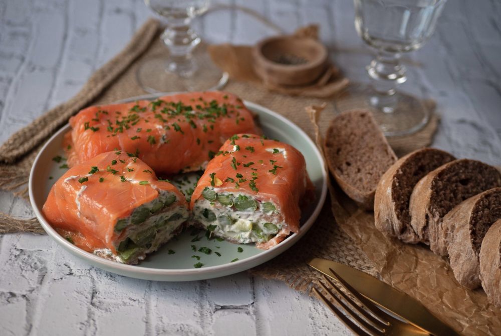 Rezeptbild: Lachsterrine