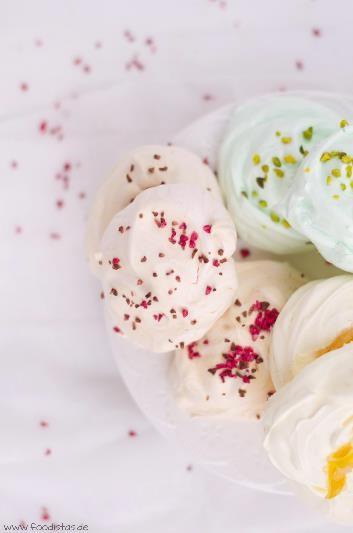 Rezeptbild: Pastell Meringues