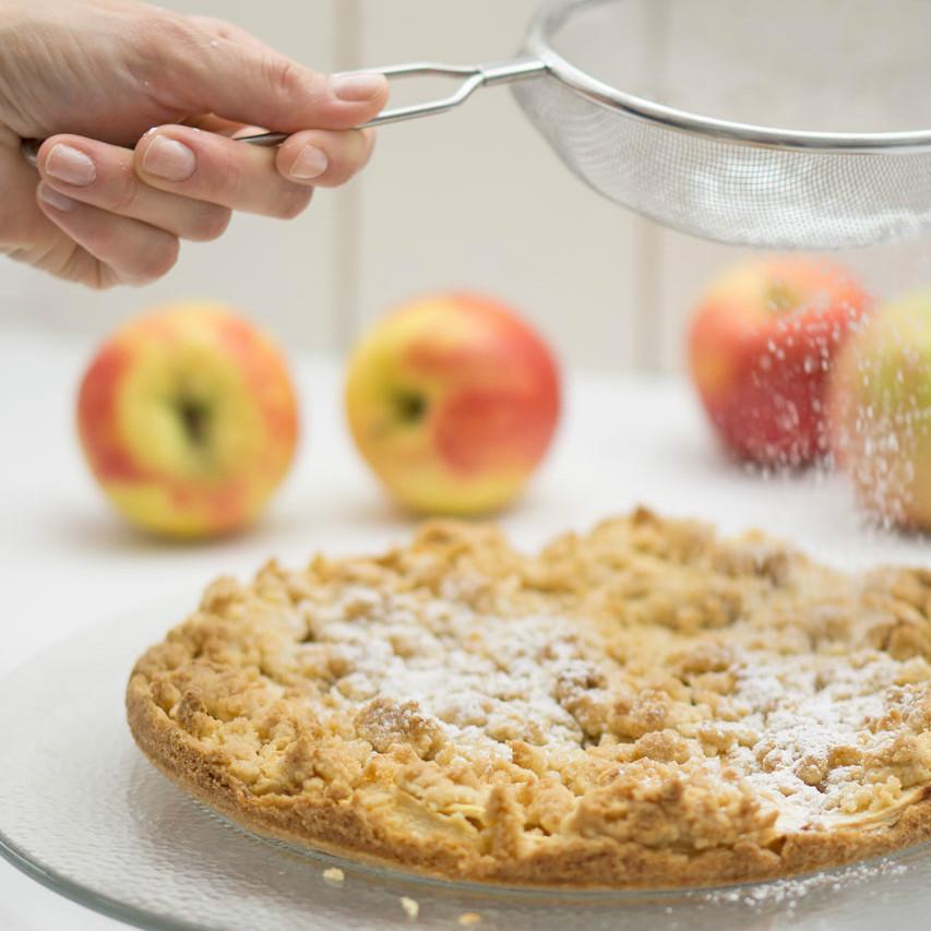 Rezeptbild: Apfel-Streusel-Tarte