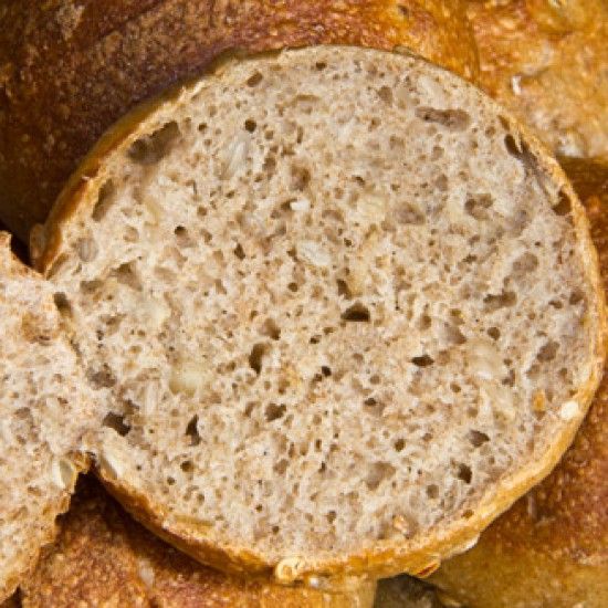 Rezeptbild: Kernige Frühstücksbrötchen