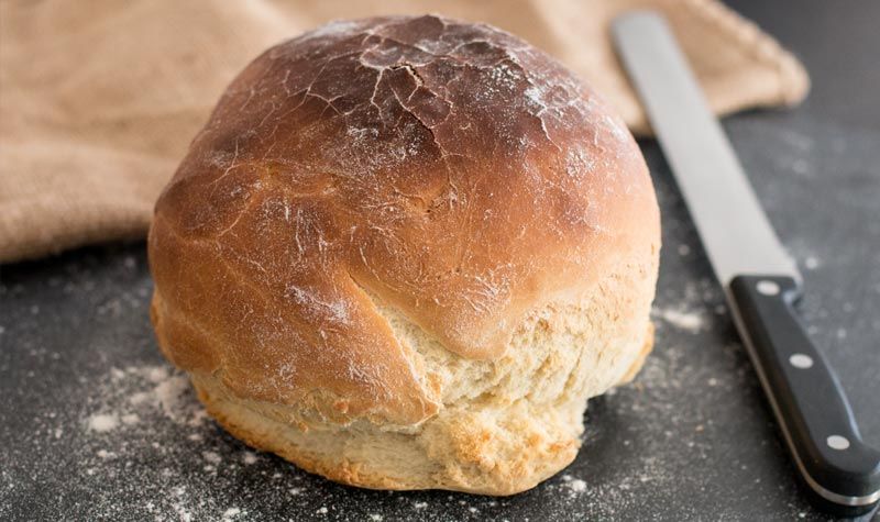 Rezeptbild: Weißbrot selber backen