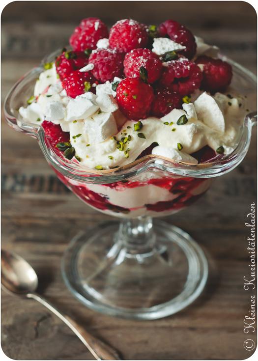 Rezeptbild: Eton Mess, ein Himbeertraum