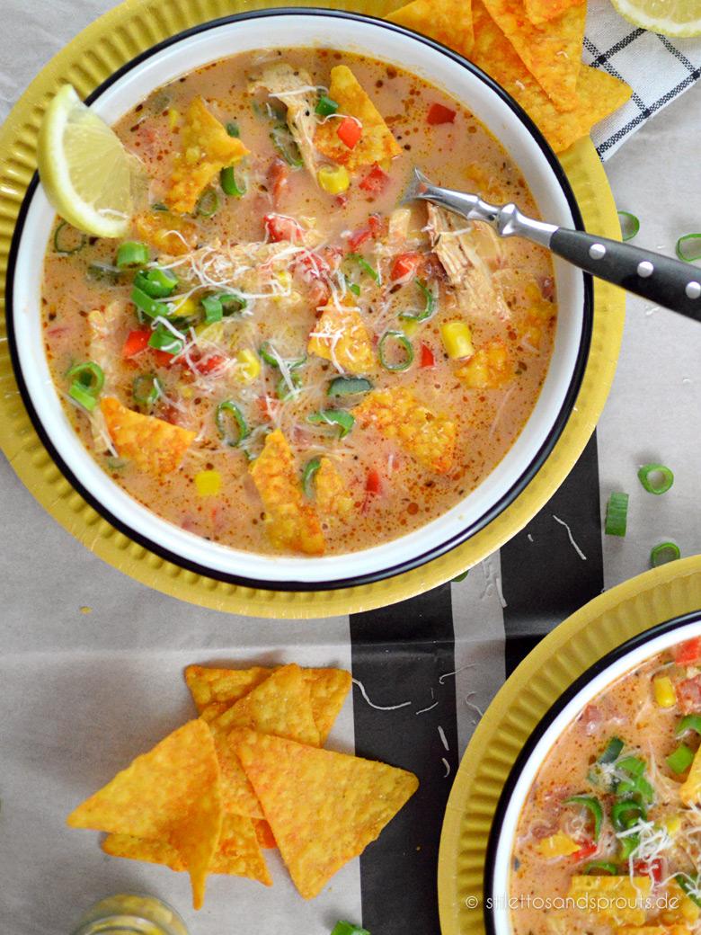 Rezeptbild: Cajun Chicken Parmesan Soup
