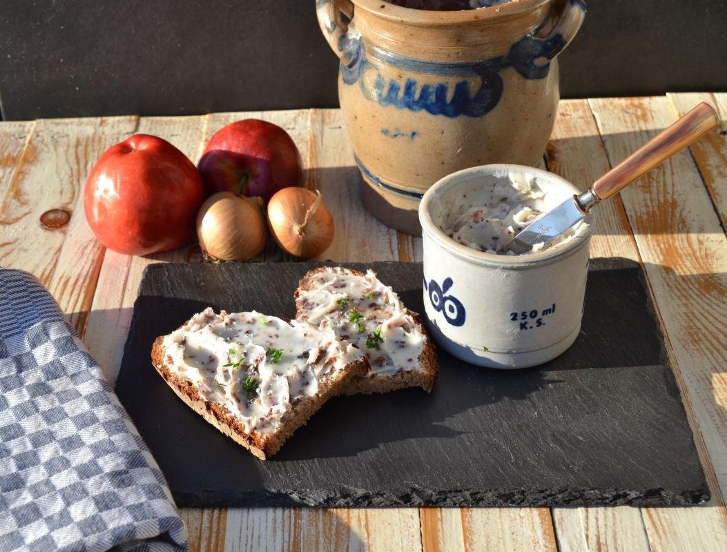 Rezeptbild: Omas Griebenschmalz Rezept