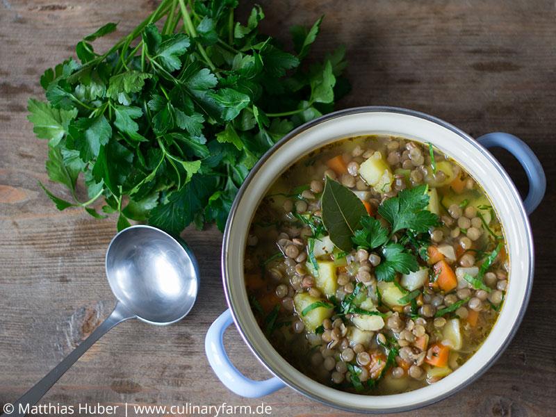 Rezeptbild: Klassischer Linseneintopf