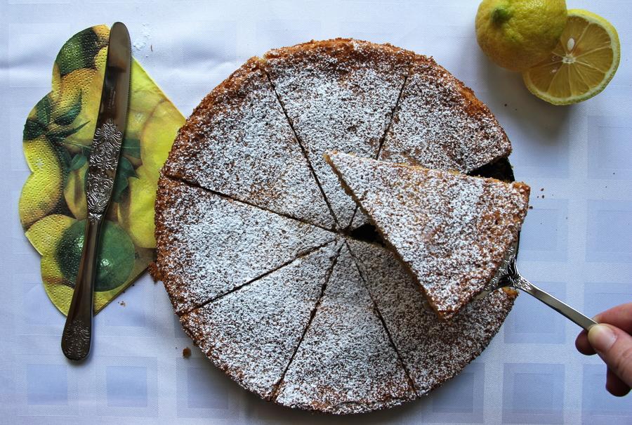 Rezeptbild: Torta Caprese al limone