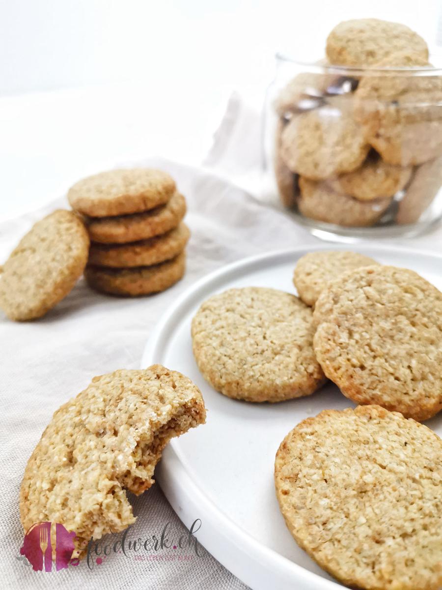 Rezeptbild: VOLLKORN / HAFERFLOCKEN KEKSE