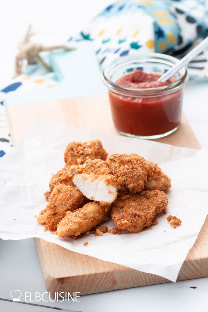 Rezeptbild: Knusprig-zarte Chicken Nuggets nach Donna Hay
