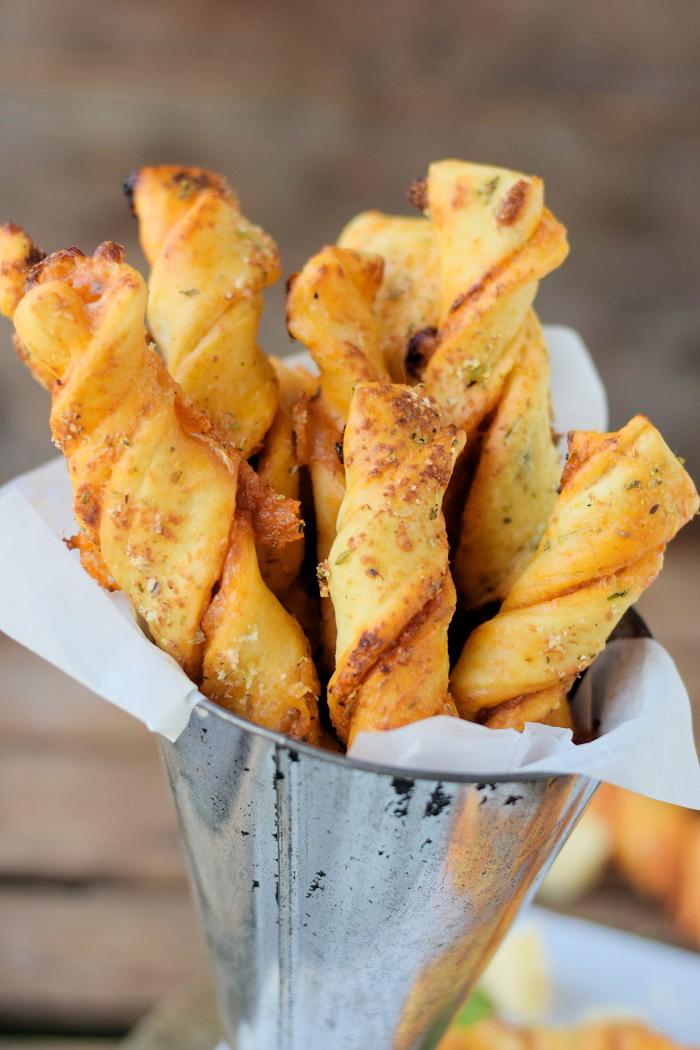 Rezeptbild: Twisted Pizza Sticks