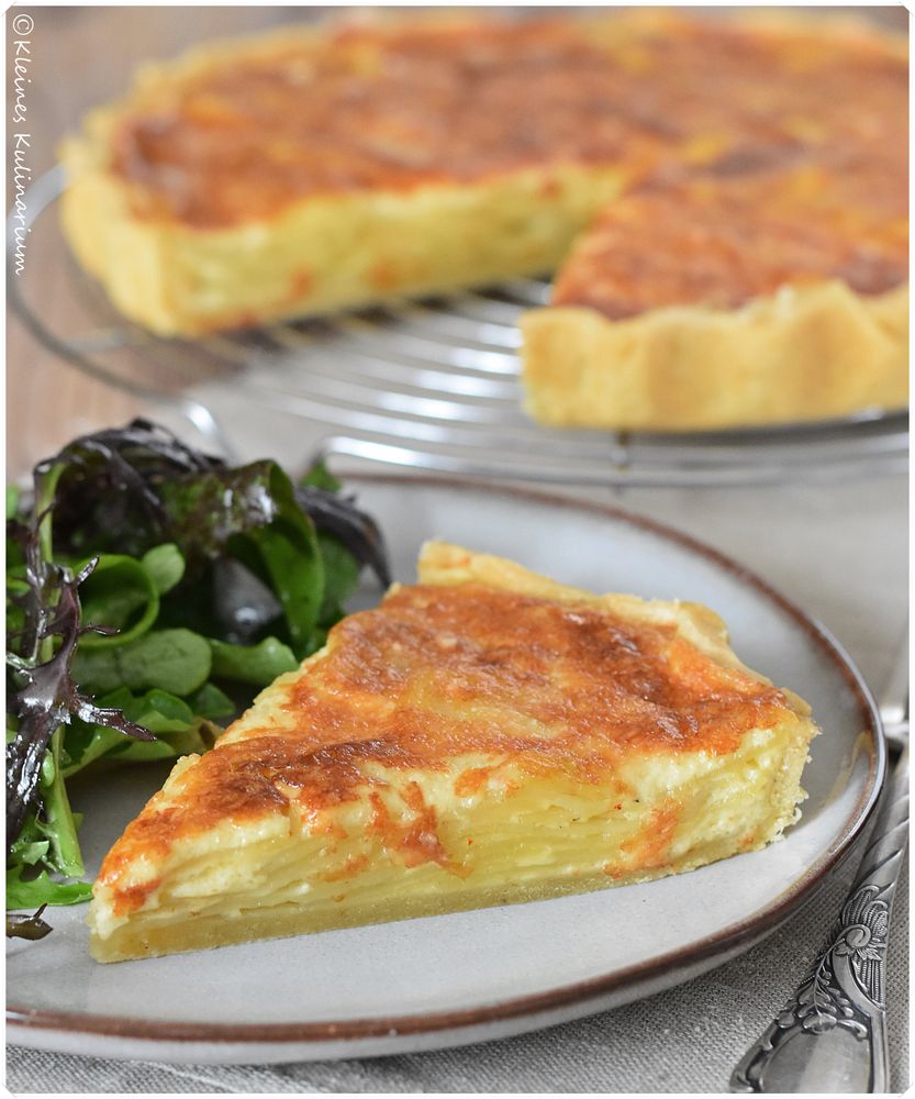 Rezeptbild: Tarte aux pommes de terre