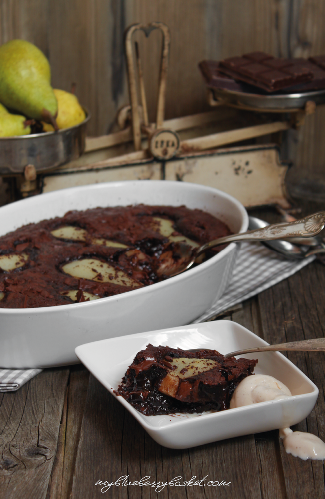 Rezeptbild: Gebackene Birne Helene