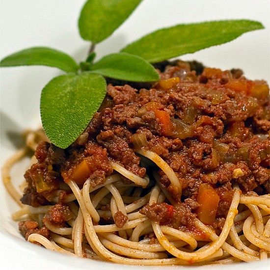 Rezeptbild: Ragù alla bolognese mit Wildfleisch