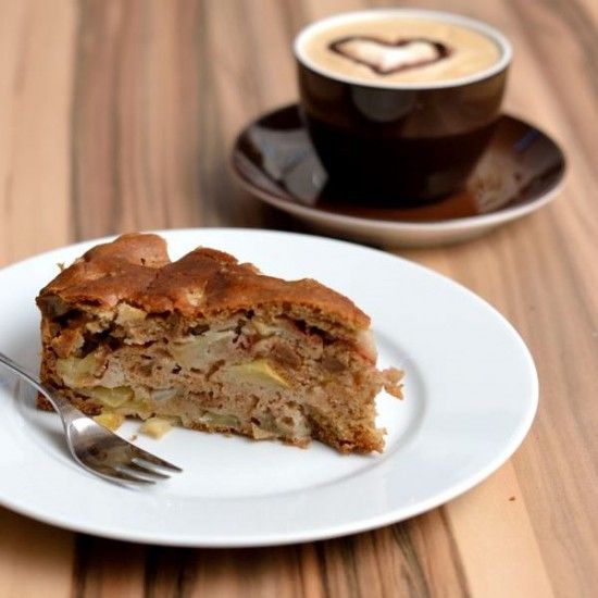 Rezeptbild: Saftiger Apfel-Birnen-Kuchen (vegan)