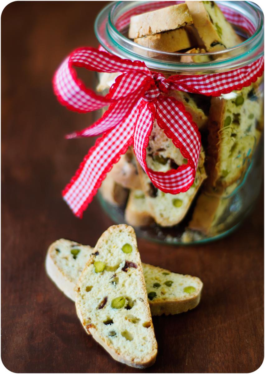 Rezeptbild: Cranberry-Pistazien-Biscotti