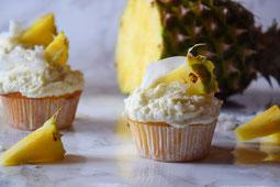 Rezeptbild: Piña Colada Cupcakes