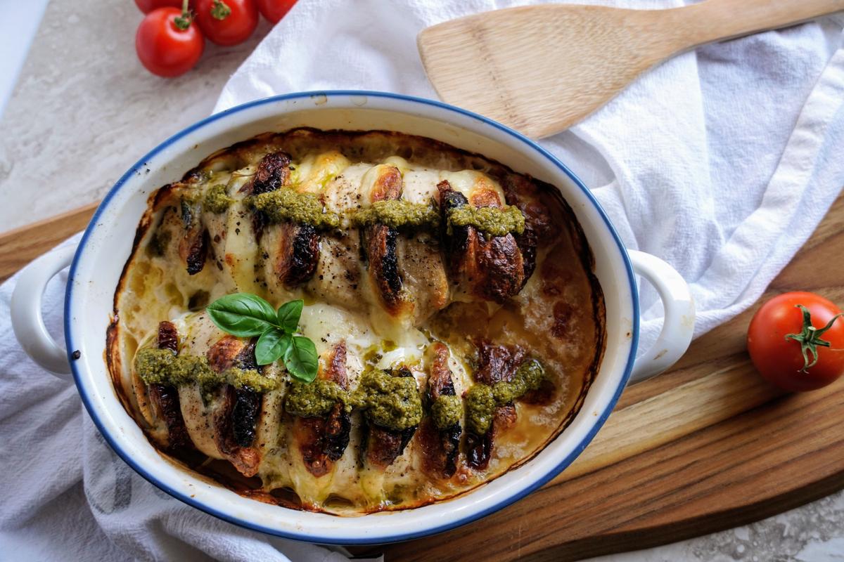 Rezeptbild: Hasselback-Chicken