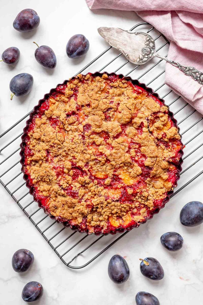 Rezeptbild: Zwetschgenkuchen mit Streusel
