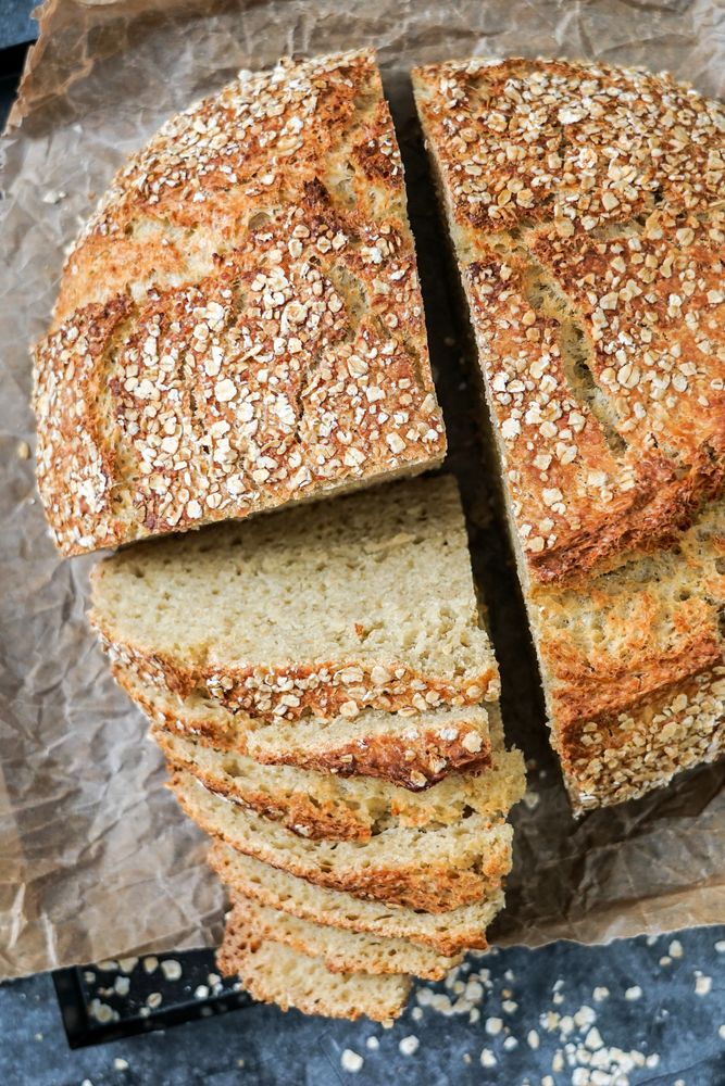 Rezeptbild: Haferflockenbrot