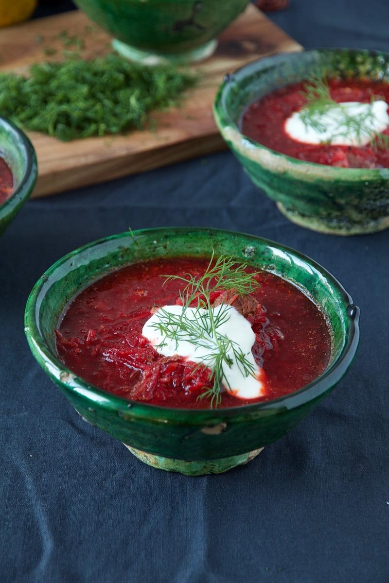 Rezeptbild: Soup-e Borscht - Borschtsch nach persischer Art