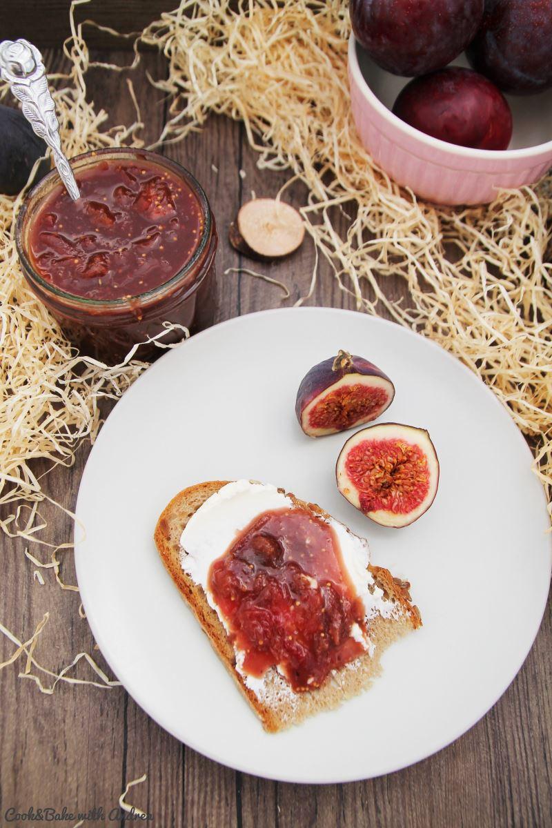 Rezeptbild: veganes Feigen-Zwetschgen-Chutney