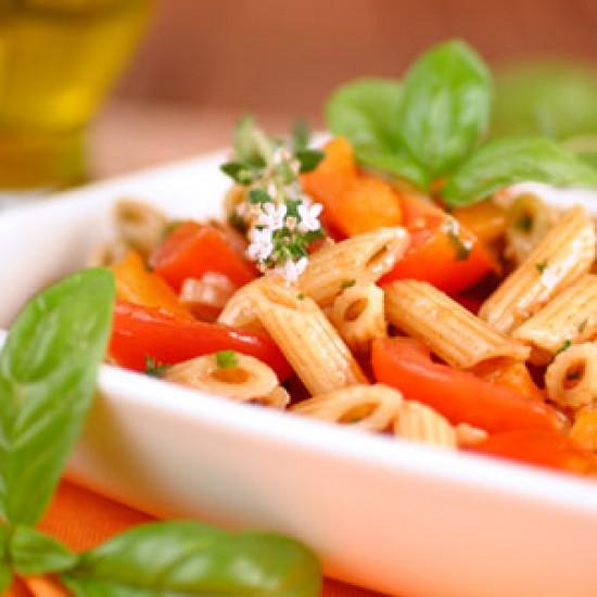 Rezeptbild: Schneller Penne Rigate-Salat