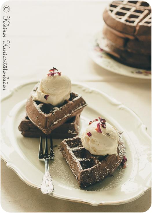 Rezeptbild: Schoko-Zucchini-Waffeln