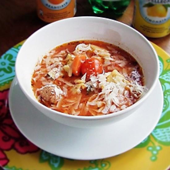 Rezeptbild: Tortellini Suppe