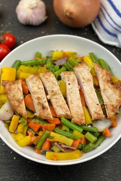 Rezeptbild: Leckeres Hähnchengericht