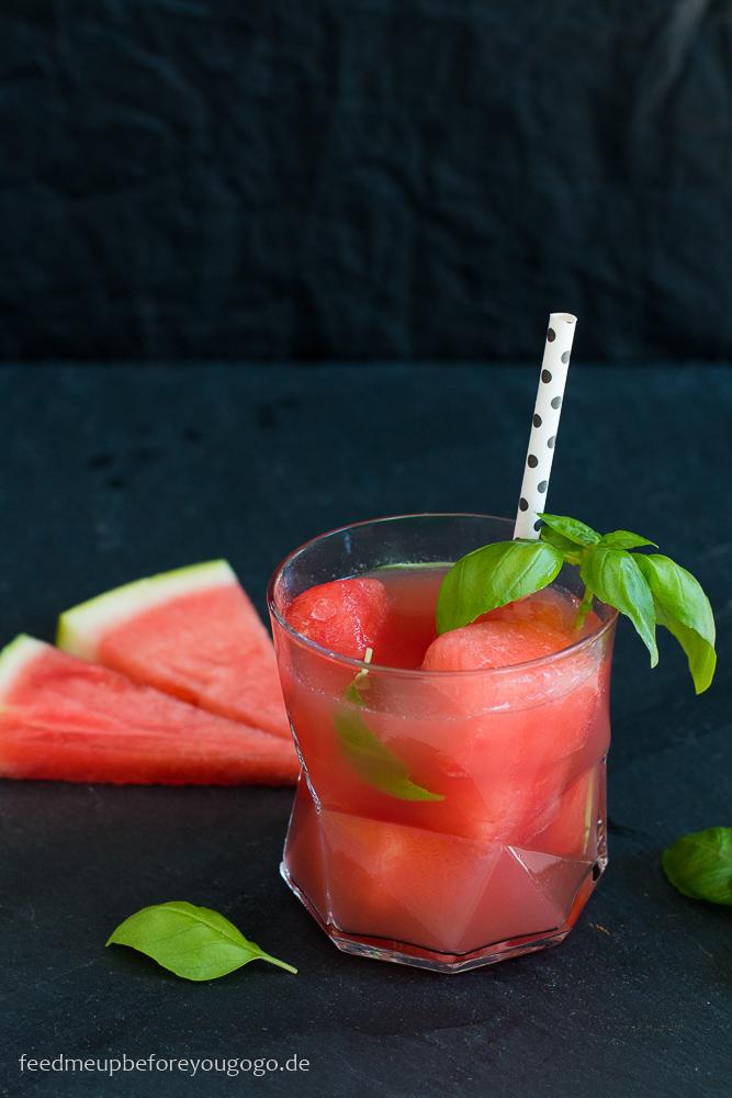 Rezeptbild: Watermelon Basil Smash
