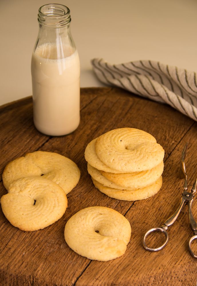 Rezeptbild: Tonka-“Butter“kekse (vegan)