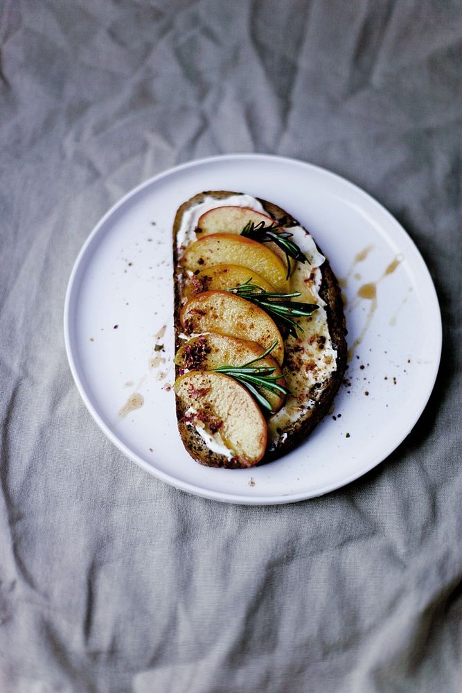 Rezeptbild: Belegtes Frühstücksbrot