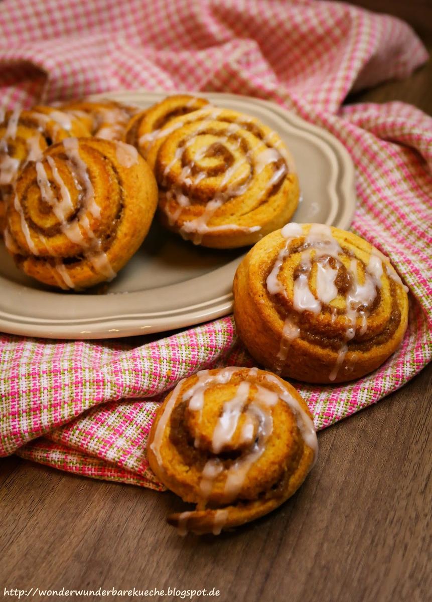 Rezeptbild: Cinnamon rolls - Zimtschnecken
