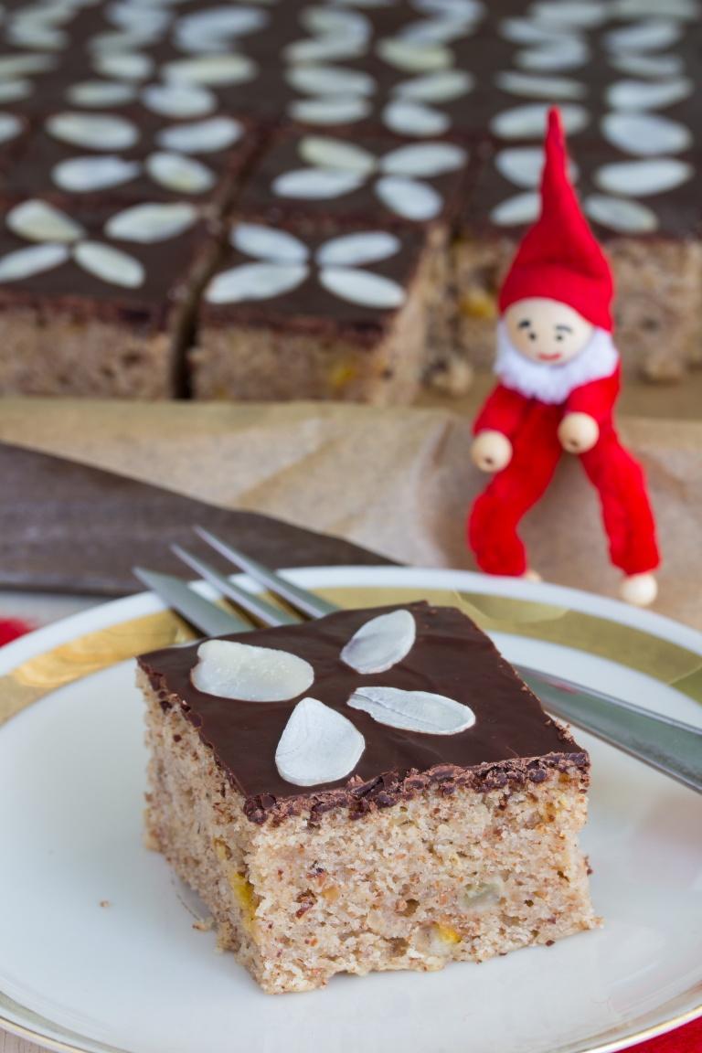 Rezeptbild: Weihnachtsschnitten vom Blech (vegan)