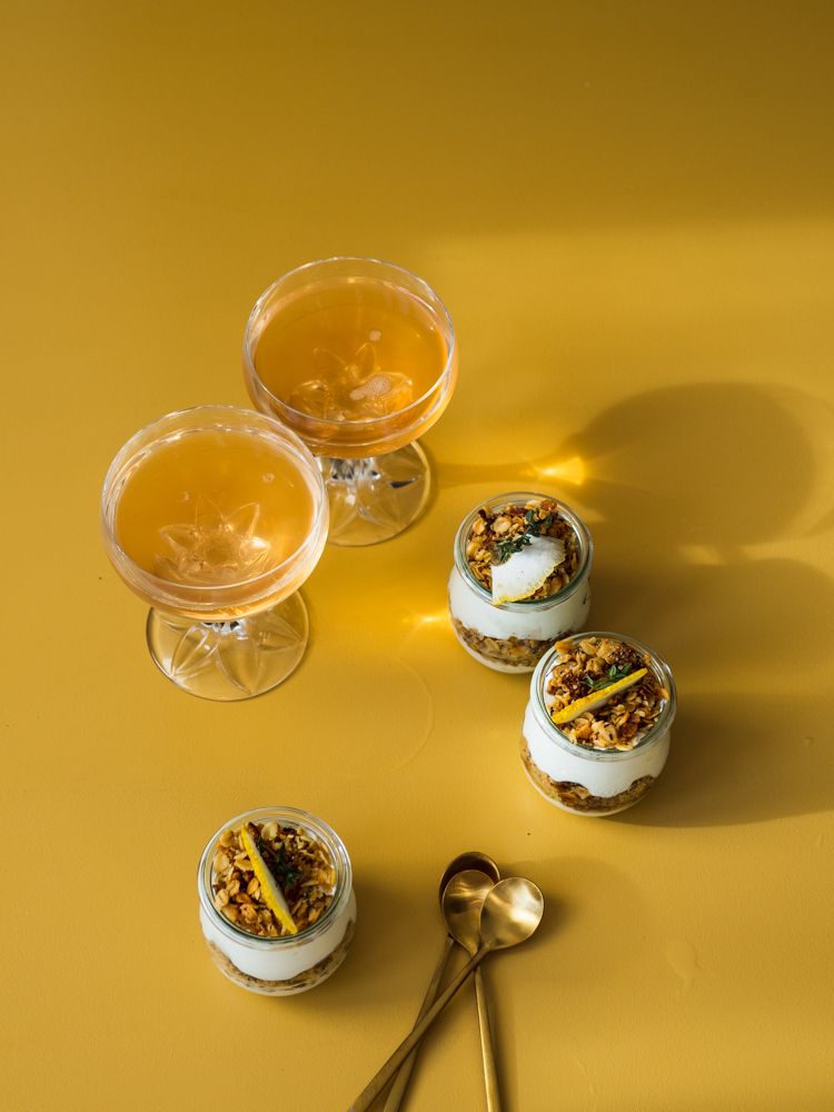 Rezeptbild: Zitronen-Thymian-Trifle