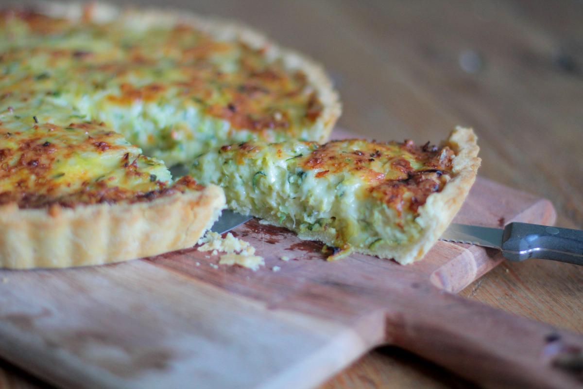 Rezeptbild: Zucchini Tarte