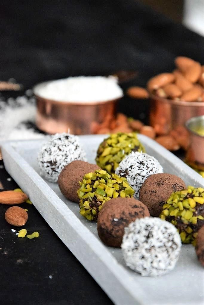 Rezeptbild: Superfood-Blitztrüffel (vegan)