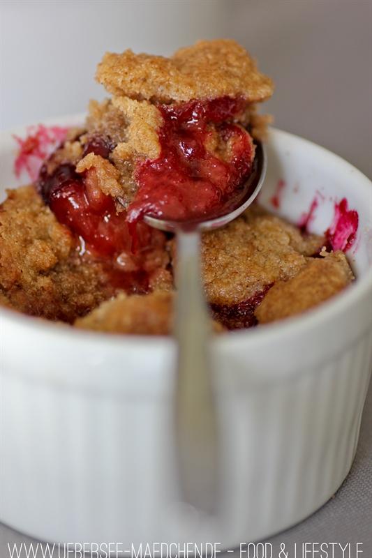 Rezeptbild: Pflaumen-Crumble