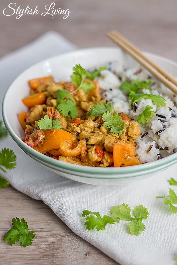 Rezeptbild: Hühnchenhackfleisch-Curry nach Madhur Jaffrey