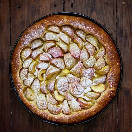 Rezeptbild: Apfelkuchen mit Kartoffelteig