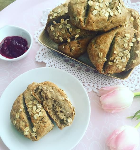 Rezeptbild: Müslibrötchen