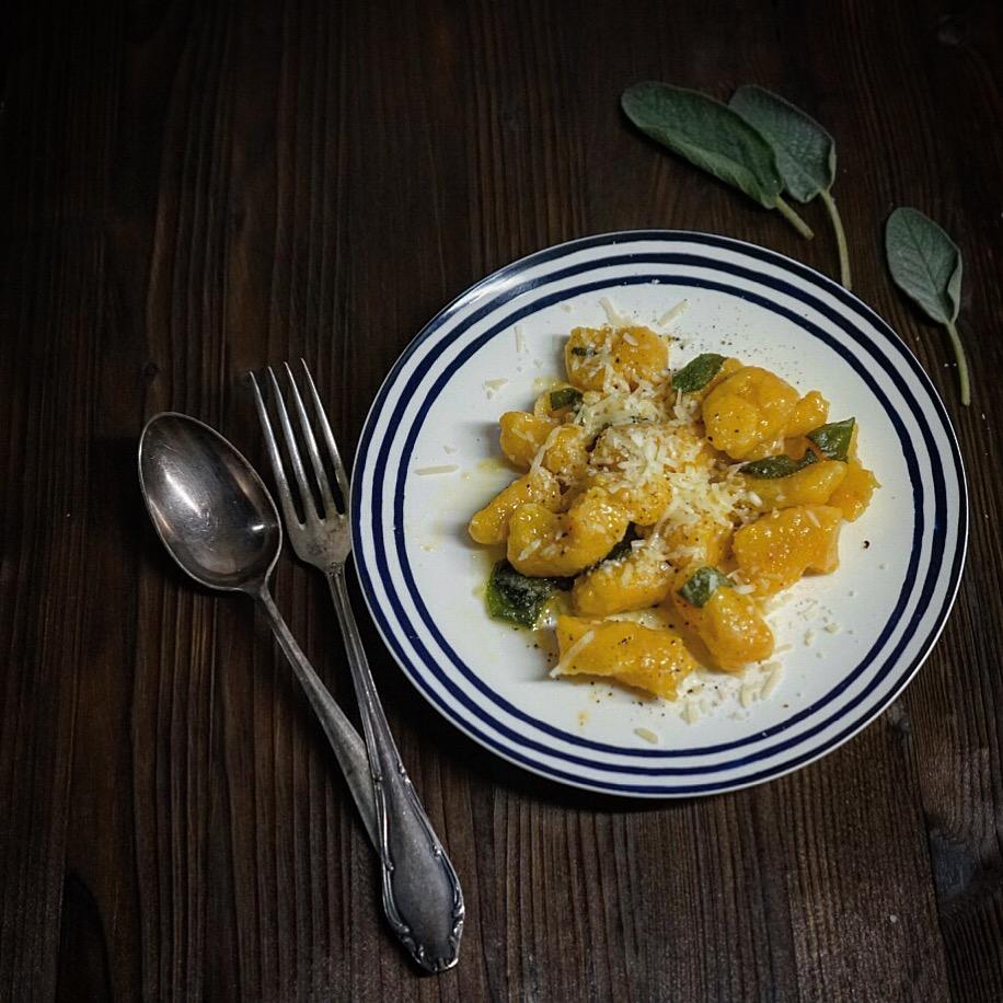 Rezeptbild: SCHNELLE KÜRBIS GNOCCHI