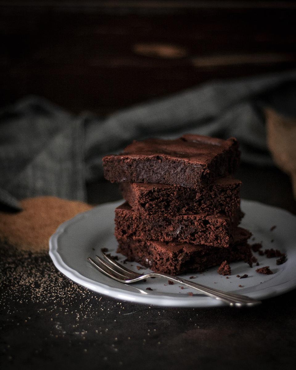 Rezeptbild: Oberschokoladige Brownies