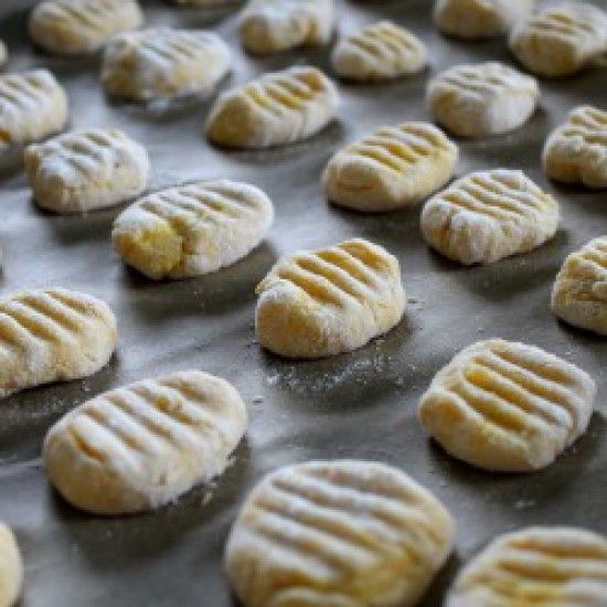 Rezeptbild: Kürbisgnocchi