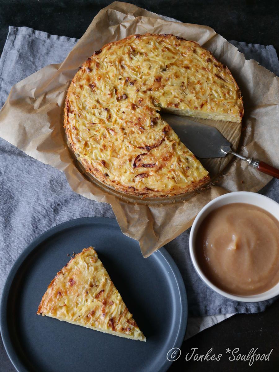 Rezeptbild: Rösti-Quiche mit Lauch